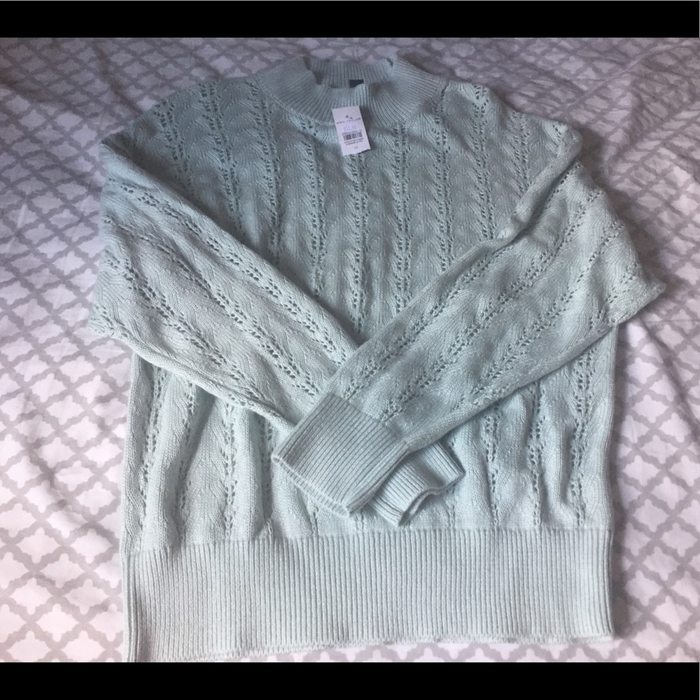 Blue sweater Ann Taylor Factory